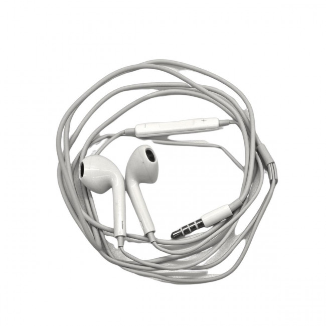 Ακουστικά Handsfree με Βύσμα 3.5mm AUX Λευκό