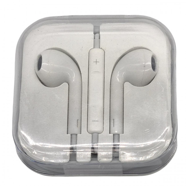 Ακουστικά Handsfree με Βύσμα 3.5mm AUX Λευκό