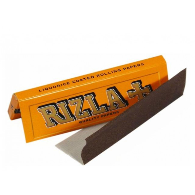 Χαρτάκια Στριφτού Rizla Γλυκόριζα Liquorice (50 φύλλα) (1τμχ)