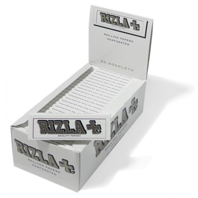 Χαρτάκια Στριφτού Rizla Λευκά (50φύλλα) (1τμχ)