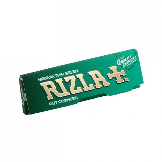 Χαρτάκια Στριφτού  Rizla Πράσινα (50 φύλλα) (1τμχ)