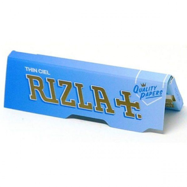 Χαρτάκια Στριφτού Rizla Σιέλ (60 φύλλα) (1τμχ)