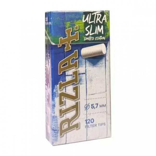 Φιλτράκια Στριφτού Rizla Ultra Slim 5.7mm (120 φίλτρα) (1τμχ)