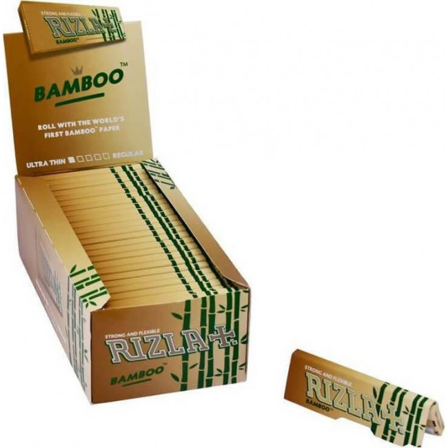Χαρτάκια Στριφτού Rizla Bamboo (50 φύλλα) (1τμχ)