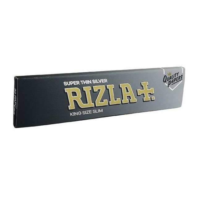 Χαρτάκια Στριφτού Rizla Silver King Size Slim (32 φύλλα) (1τμχ)
