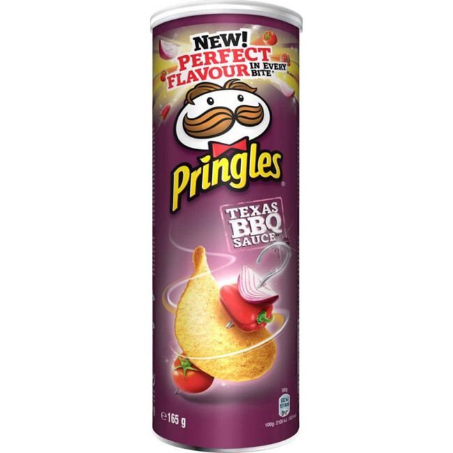 Πατατάκια Pringles Texas BBQ Sauce (165g)