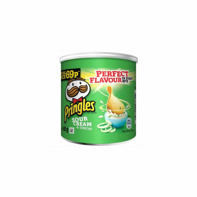 Πατατάκια Pringles Sour Cream & Onion (40g)
