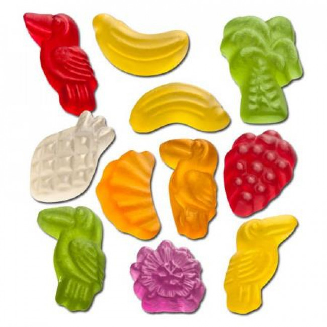 Ζελεδάκια Haribo Tropifrutti με γεύση Τροπικών Φρούτων (100gr)