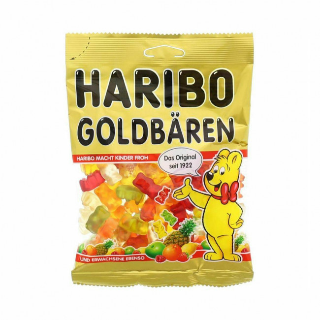 Ζελεδάκια Haribo Goldbaren Χρυσά Αρκουδάκια με γεύση Φρούτων (100g)