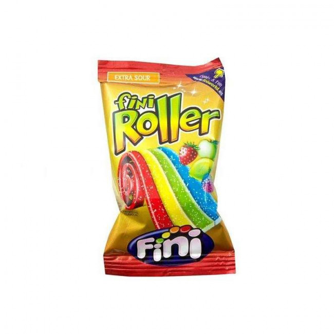 Ζαχαρωτά Fini Roller Τετράχρωμα (20g) (1τμχ)