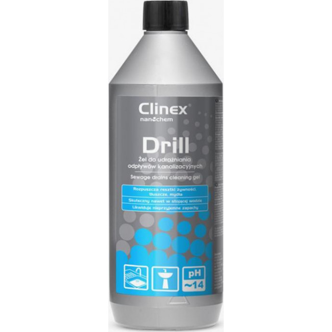 Αποφρακτικό Τζελ Σωληνώσεων Clinex Drill (1lt)