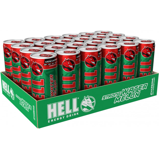 Ενεργειακό Ποτό Hell Watermelon (250ml) (1τμχ)
