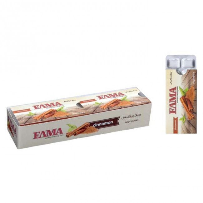 Τσίχλες ΕΛΜΑ με γεύση Κανέλα Χωρίς Ζάχαρη (13gr)(10τμχ) (ΤΣΕ-061)