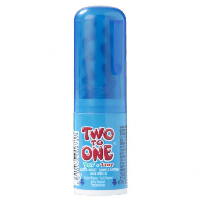 Γλειφιτζούρια Two to One Tropical (25g) (1τμχ)