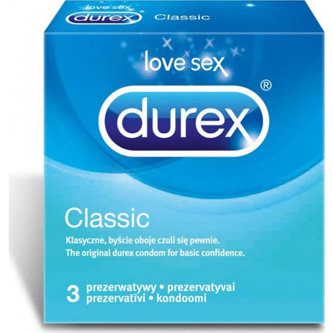 Προφυλακτικά Durex Classic (3τμχ)