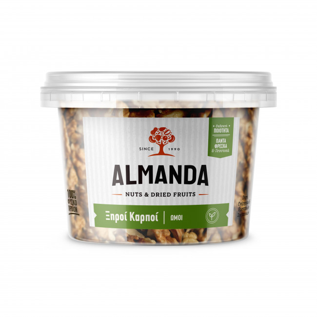 Ξηροί Καρποί Καρυδόψυχα Σκαφάκι Almanda (160g)