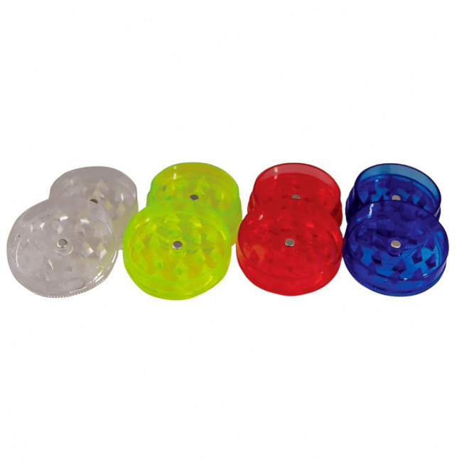 Τρίφτης Καπνού Πλαστικός Buddies Grinder 45mm 3 Τμήματα (HB.10523) (1τμχ)