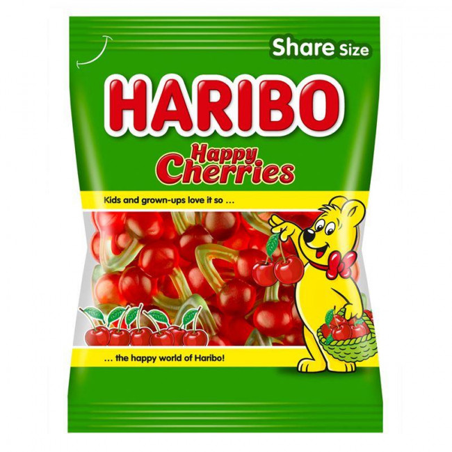 Ζελεδάκια Haribo Happy Cherries με γεύση Κεράσι (200gr)