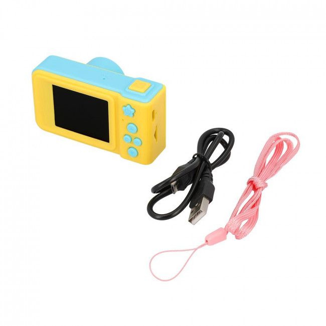 Φωτογραφική Μηχανή Mini Παιδική Μπλε Prince 12MP Lamtech Compact με Οθόνη 2" και Ανάλυση Video 1280x720 pixels (LAM112051)