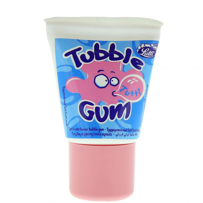 Τσίχλες Σωληνάριο Tubble Gum Tutti (35g) (1τμχ)