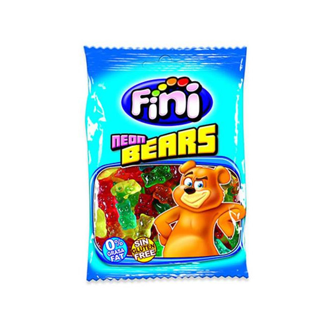 Ζελεδάκια Fini Neon Bears Αρκουδάκια (80g)