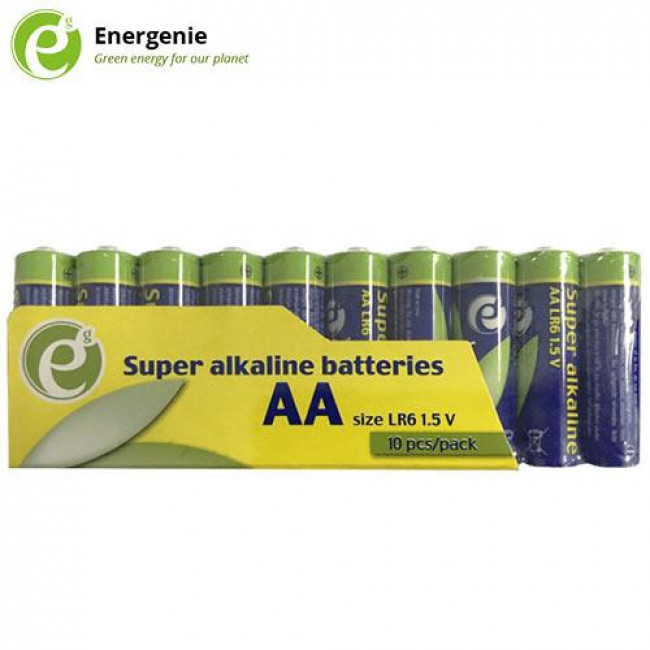Μπαταρίες Αλκαλικές Super Alkaline Energenie AA 1.5V (10τμχ) (EG-BA-AASA-01)