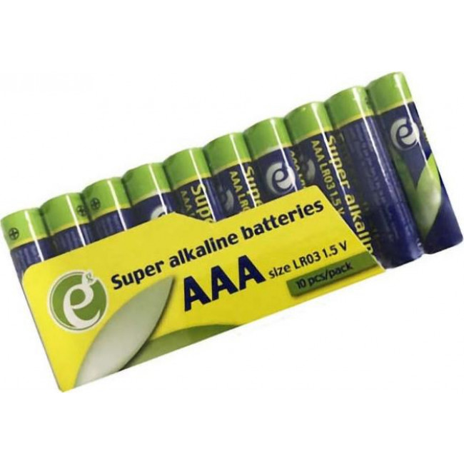 Μπαταρίες Αλκαλικές Super Alkaline Energenie AAA 1.5V (10τμχ) (EG-BA-AAASA-01)