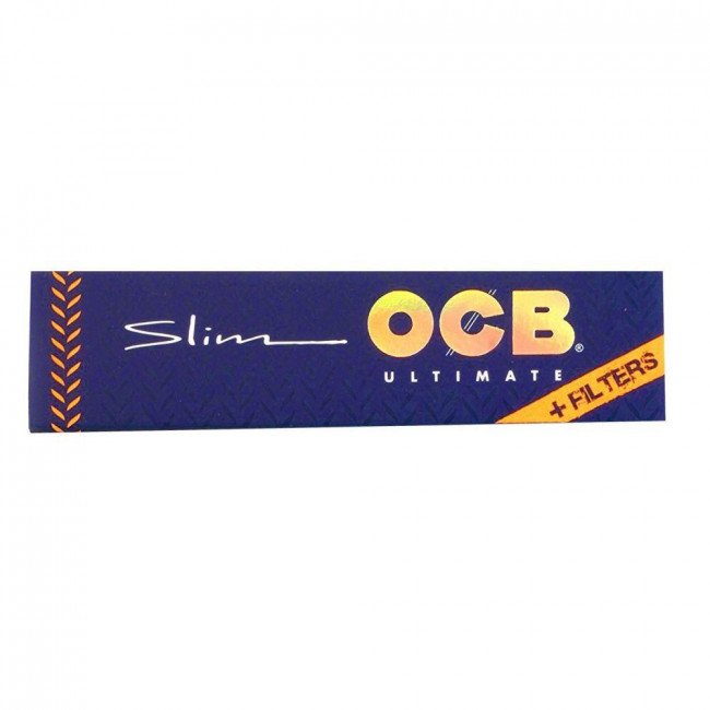 Χαρτάκια OCB Ultimate King Size Slim με Τζιβάνες (32 φύλλα) (1τμχ)