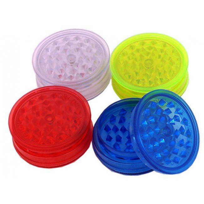 Τρίφτης Καπνού Πλαστικός Buddies Grinder 51mm 2 Τμήματα (HB.12202) (1τμχ)