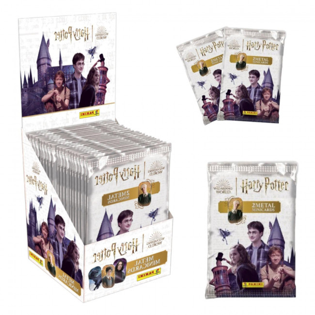 Μεταλλικές Κάρτες Panini Harry Potter 2023 1 κουτί (25 φακελάκια 1.50€)