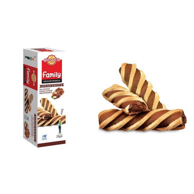 Βιολάντα Family Μπισκότα ΔιπλοΓεμιστά (280gr)