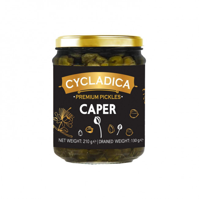 Cycladica Caper Κάπαρη σε Άλμη (210gr) (1τμχ)