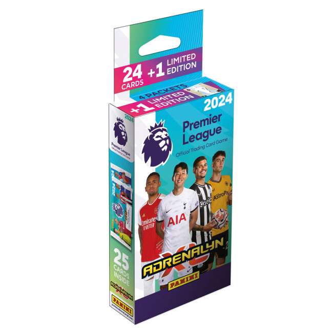 Κάρτες Panini Premier League 2024 Adrenalyn Mini Blister 6.90€ (25 κάρτες) (1τμχ)