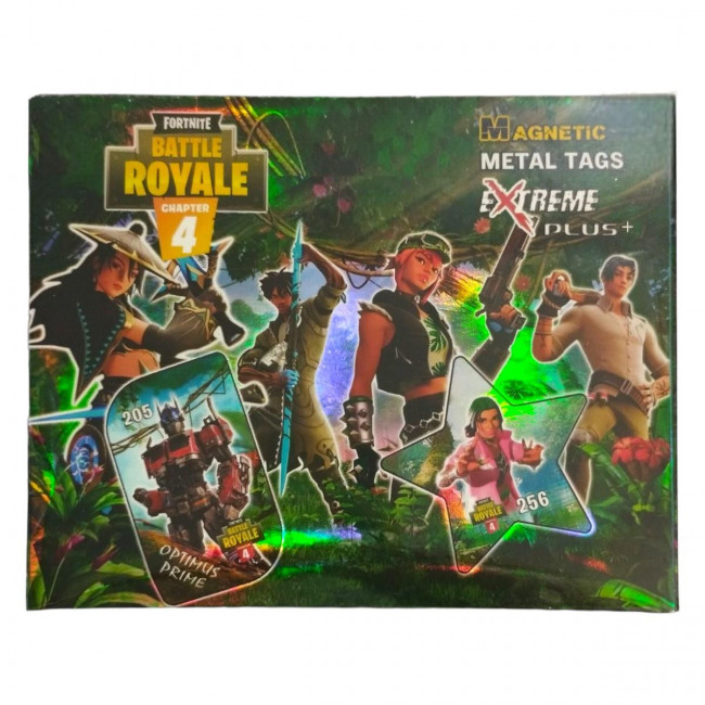 Μεταλλικές Τάπες Fortnite Battle Royale 4 Mix Extreme 0,60€ 1 κουτί (50φακελάκια)