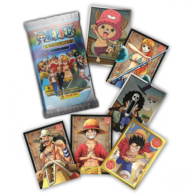 Κάρτες One Piece Panini 1.20€ 1 κουτί (24 φακελάκια)