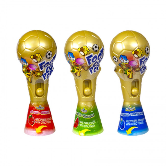 Γλειφιτζούρι Κύπελο Ποδοσφαίρου Football Cup Pop Funny Candy (20gr) (1τμχ)