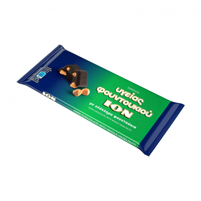 Σοκολάτα Υγείας ΙΟΝ με Ολόκληρα Φουντούκια (100gr) (3308) (1τμχ)