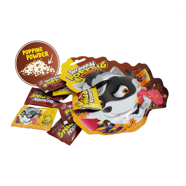 Εκρηκτική Καραμελόσκονη Rockoon Popping Candy Κόλα-Λεμόνι (18gr) (1τμχ)