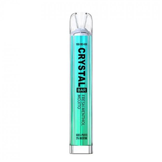 Ηλεκτρονικό Τσιγάρο Μιας Χρήσης SKE Crystal Bar Fresh Menthol Mojito 20mg 2ml