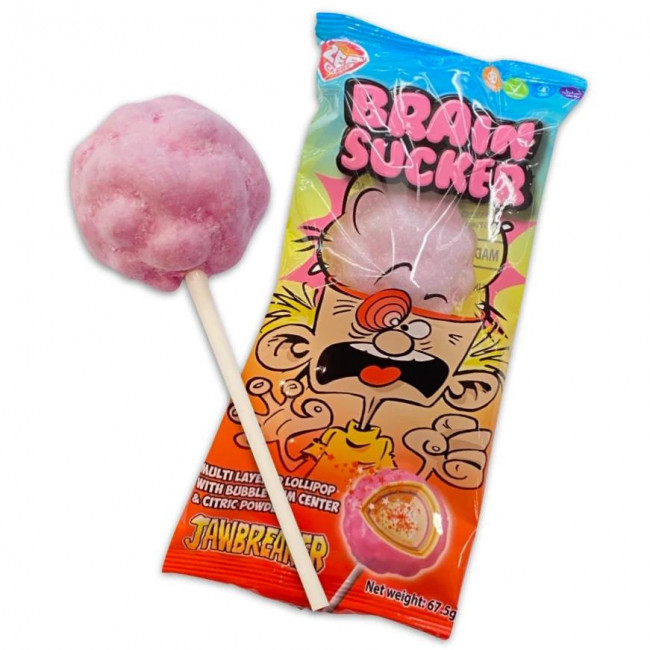 Γλειφιτζούρι Brain Sucker Jawbreaker (58gr) (15τμχ)