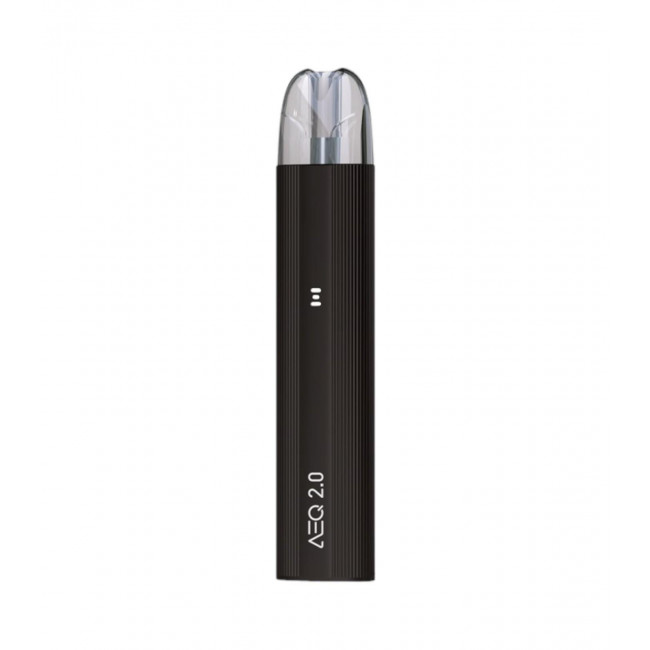 Συσκευή Ηλεκτρονικού Τσιγάρου με Κάψουλα AEQ 2.0 Pod Starter Kit Black (1τμχ)