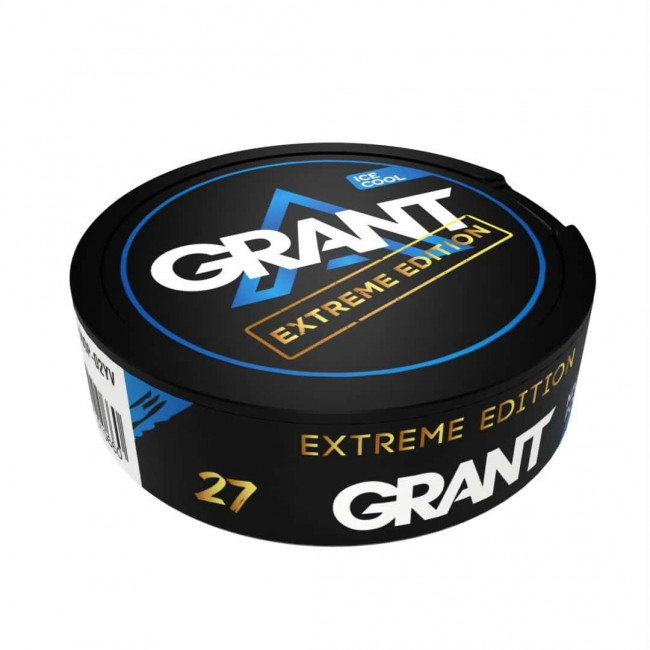 Grant Nicotine Pouches Extreme Edition Ice Cool 50mg/g (1τμχ)