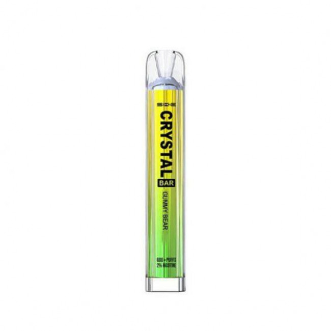 Ηλεκτρονικό Τσιγάρο Μιας Χρήσης SKE Crystal Bar Gummy Bear 20mg 2ml