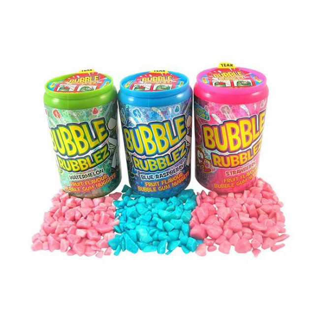 Τσιχλόφουσκα σε Κόκκους Bubble Rubblez (60gr) (12τμχ)