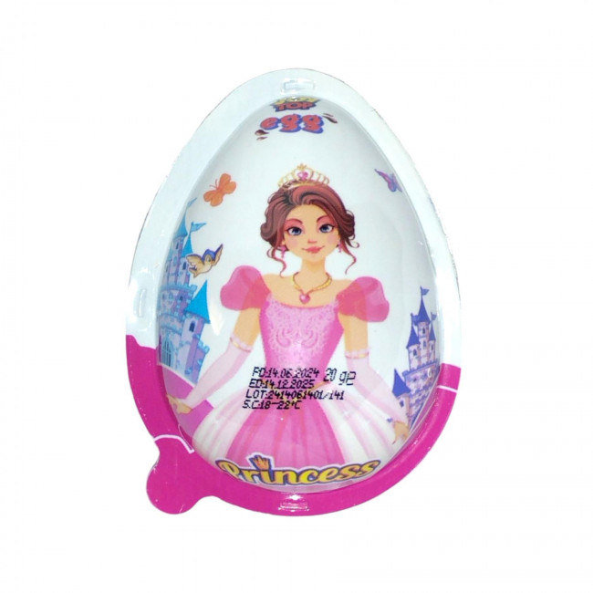 Σοκολατένιο Αυγό Joy Top Princess Egg (20gr) (1τμχ)