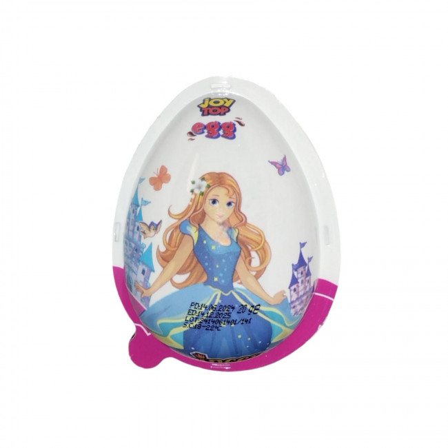 Σοκολατένιο Αυγό Joy Top Princess Egg (20gr) (1τμχ)