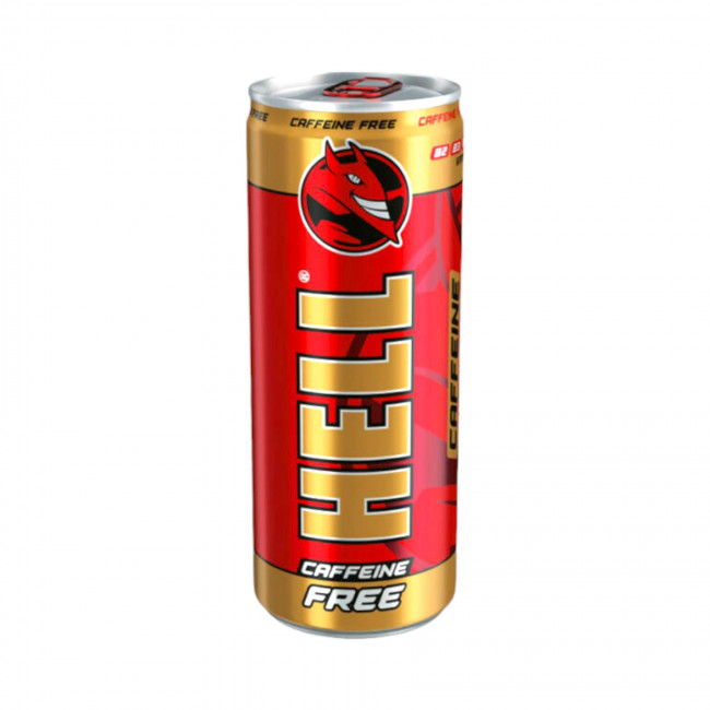 Ενεργειακό Ποτό Hell Caffeine Free (250ml) (1τμχ)