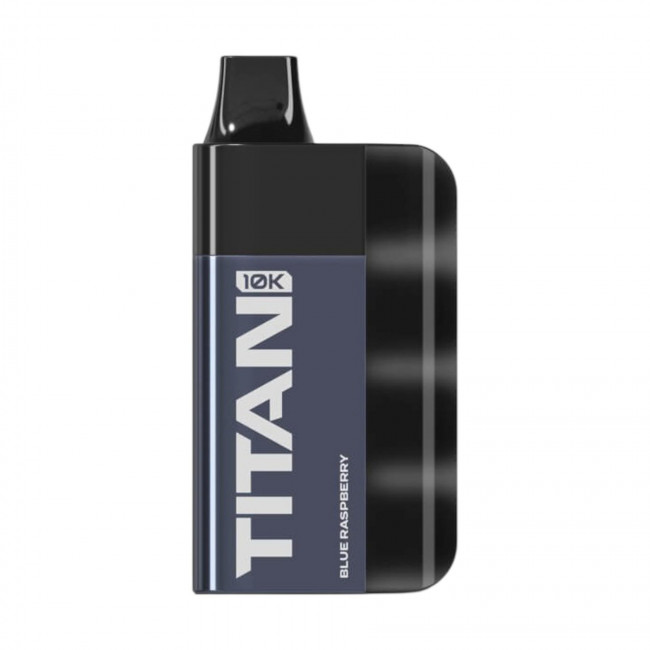 Ηλεκτρονικό Τσιγάρο Επαναφορτιζόμενο TITAN 10K Puffs Blue Raspberry 8x2ml 20mg