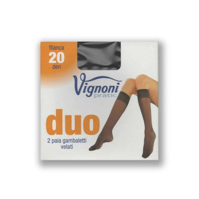 Καλτσάκια Γυναικεία Vignoni Λεπτά 20 den Duo (2τμχ)