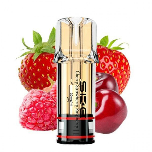 Ανταλλακτικό Pod Crystal Plus Cherry Strawberry Raspberry 2ml 20mg (1τμx)